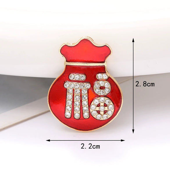 Wholesale Alloy Jewelry Accessories With Perfume Bottle Pattern And Electroplating Design