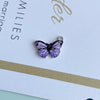 Wholesale Alloy Jewelry Accessories With Printing Butterfly Design For Fashion Retro Style