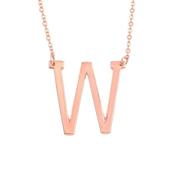 Wholesale Alloy Jewelry Letter Pattern Cross Chain Necklace With Electroplating