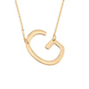 Wholesale Alloy Jewelry Letter Pattern Cross Chain Necklace With Electroplating