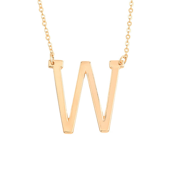 Wholesale Alloy Jewelry Letter Pattern Cross Chain Necklace With Electroplating