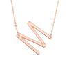 Wholesale Alloy Jewelry Letter Pattern Cross Chain Necklace With Electroplating