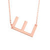 Wholesale Alloy Jewelry Letter Pattern Cross Chain Necklace With Electroplating