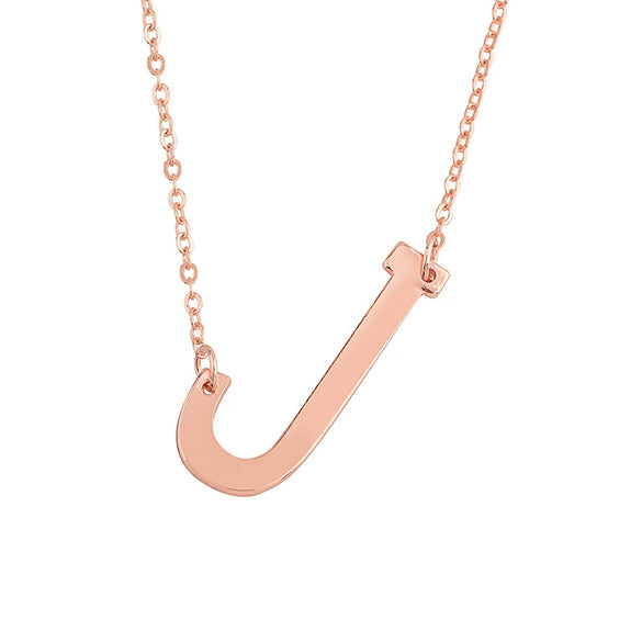 Wholesale Alloy Jewelry Letter Pattern Cross Chain Necklace With Electroplating