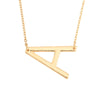 Wholesale Alloy Jewelry Letter Pattern Cross Chain Necklace With Electroplating