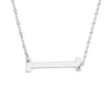 Wholesale Alloy Jewelry Letter Pattern Cross Chain Necklace With Electroplating