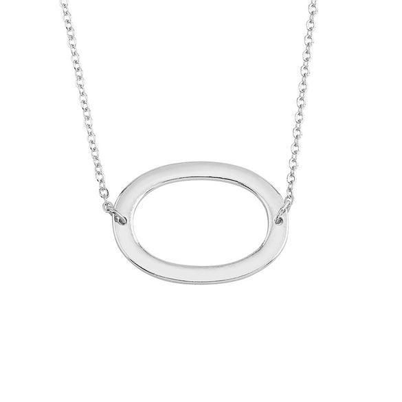 Wholesale Alloy Jewelry Letter Pattern Cross Chain Necklace With Electroplating