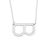 Wholesale Alloy Jewelry Letter Pattern Cross Chain Necklace With Electroplating