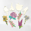 Wholesale Alloy Jewelry Pendant With Dripping Oil Design And Totem Pattern Plants Flowers Style