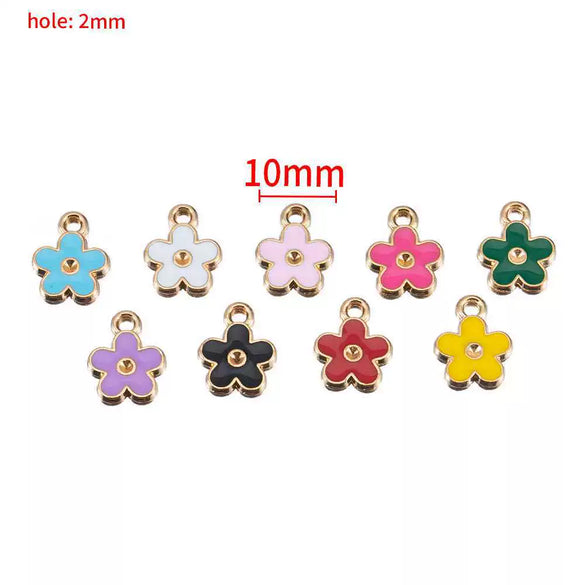 Wholesale Alloy Jewelry Pendant With Oil Dripping Process And Star Moon Shape For Necklace And Bracelet