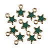 Wholesale Alloy Jewelry Pendant With Oil Dripping Process And Star Moon Shape For Necklace And Bracelet