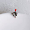 Wholesale Alloy Jewelry Simple Round Diamond Earrings With 925 Silver Needle And Electroplating
