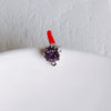 Wholesale Alloy Jewelry Simple Round Diamond Earrings With 925 Silver Needle And Electroplating