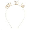 Wholesale Alloy Letter Hair Band Electroplated Unisex Baby Shower Party Headdress