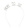 Wholesale Alloy Letter Hair Band Electroplated Unisex Baby Shower Party Headdress