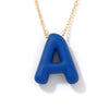 Wholesale Alloy Letter Pendant Necklace With O Chain And Electroplating Light Luxury Style