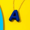 Wholesale Alloy Letter Pendant Necklace With O Chain And Electroplating Light Luxury Style