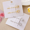 Wholesale Alloy Love Universe Planet Hairpin Clip Rhinestone Sweet Style Hair Accessories