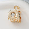 Wholesale Alloy Marine Animal Metal Hair Clips Electroplated For Women