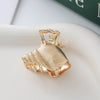 Wholesale Alloy Marine Animal Metal Hair Clips Electroplated For Women