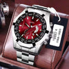 Wholesale Alloy Men's Business Style Round Dial Waterproof Luminous Watch