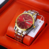 Wholesale Alloy Men's Quartz Watch Fashion Allmatch Waterproof Luminous Double Calendar Round Roman Scale