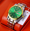 Wholesale Alloy Men's Quartz Watch Fashion Allmatch Waterproof Luminous Double Calendar Round Roman Scale