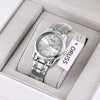 Wholesale Alloy Men's Quartz Watch Fashion Allmatch Waterproof Luminous Double Calendar Round Roman Scale