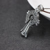 Wholesale Alloy Men's Vintage Necklace With Crown Pattern And Electroplating Treatment
