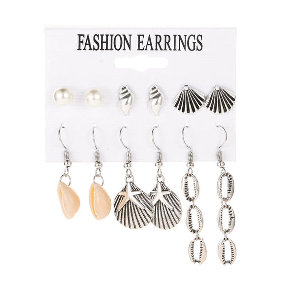 Wholesale Alloy Metal Tassel Earrings For Women With Leopard Print Leaf Cut Out Geometric Design And Electroplating Treatment
