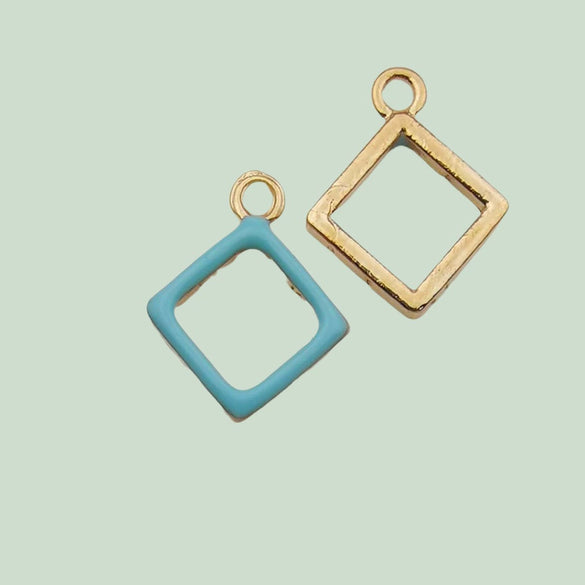 Wholesale Alloy Minimalist Dripping Oil Totem Pendant Jewelry Accessories