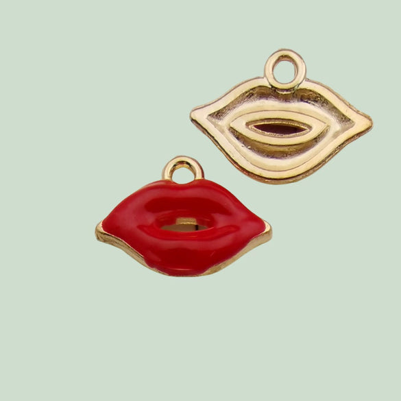 Wholesale Alloy Minimalist Dripping Oil Totem Pendant Jewelry Accessories
