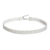 Wholesale Alloy Multi Layer Choker Neck Chain With Diamond Elements