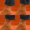 Wholesale Alloy Multilayer Love Butterfly Anklet For Women
