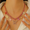 Wholesale Alloy Necklace With Dolphin Shell Conch Starfish Animal Zodiac Pendant Electroplated Design For Women
