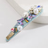 Wholesale Alloy Oneword Clip With Rhinestone Flowers And Butterflies For Women