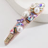 Wholesale Alloy Oneword Clip With Rhinestone Flowers And Butterflies For Women