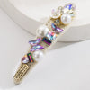 Wholesale Alloy Oneword Clip With Rhinestone Flowers And Butterflies For Women
