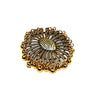 Wholesale Alloy Oval Opening Adjustable Ring Retro Exaggerated Personality Electroplated