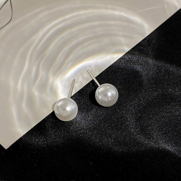 Wholesale Alloy Pearl Tassel Earrings For Women With Geometric Design And Electroplating Treatment