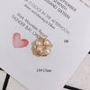 Wholesale Alloy Pearl Tassel Pendant Earrings Jewelry Accessories