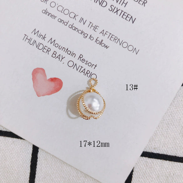 Wholesale Alloy Pearl Tassel Pendant Earrings Jewelry Accessories