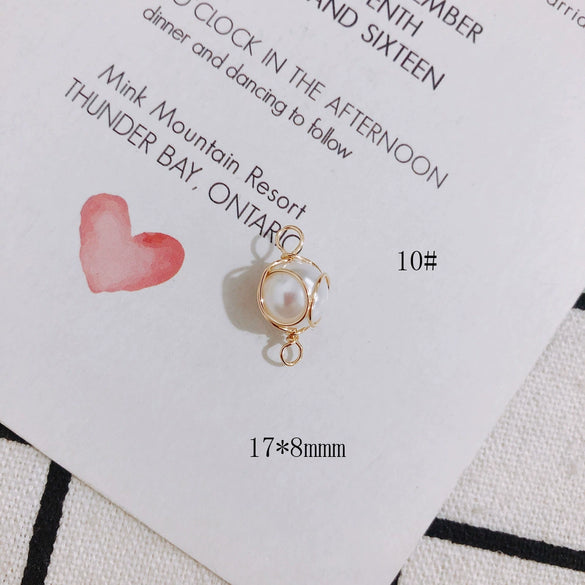 Wholesale Alloy Pearl Tassel Pendant Earrings Jewelry Accessories