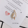 Wholesale Alloy Pearl Tassel Pendant Earrings Jewelry Accessories