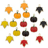 Wholesale Alloy Pendant Accessories With Simple Style Leaf Pattern And Dripping Oil Technology