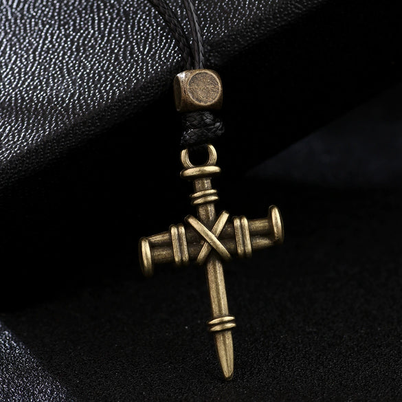 Wholesale Alloy Pendant Necklace Retro Unisex Word Pattern