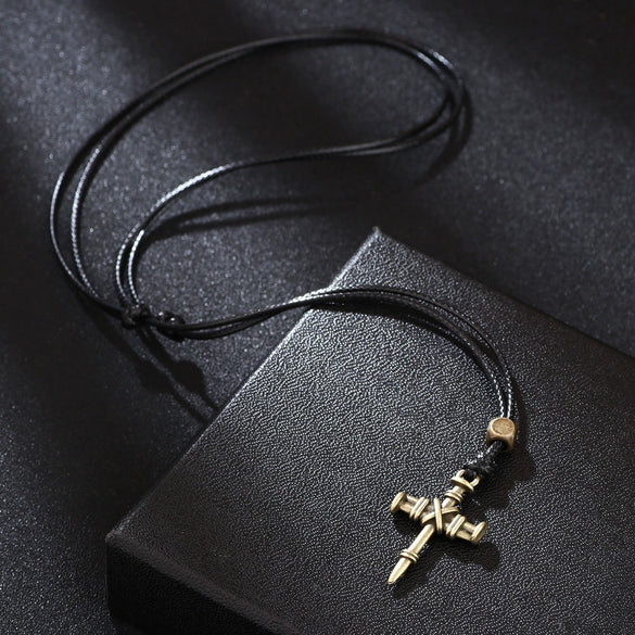 Wholesale Alloy Pendant Necklace Retro Unisex Word Pattern