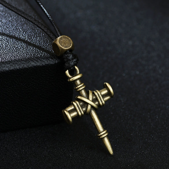 Wholesale Alloy Pendant Necklace Retro Unisex Word Pattern