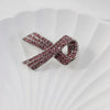 Wholesale Alloy Pink Ribbon Bow Brooch Jewelry Electroplated Korean Fashion Clothing Accessory