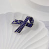 Wholesale Alloy Pink Ribbon Bow Brooch Jewelry Electroplated Korean Fashion Clothing Accessory